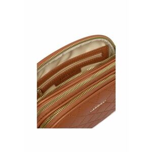 Geanta dama C-LSK-X-002-08 - culoare brown - material textil imagine