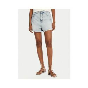 Blugi scurti pentru dama - albastru - denim imagine