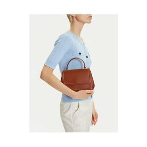 Geanta dama brown - material textil - model C-MEXX-S-010-08 imagine
