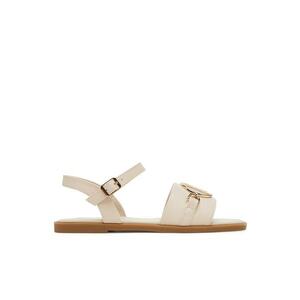 Sandale dama model WS5727-20 - Ecru imagine