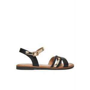 Sandale dama WFA3897-12 - negru/auriu imagine