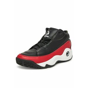 Pantofi sport barbati baschet - rosu/negru - textil imagine
