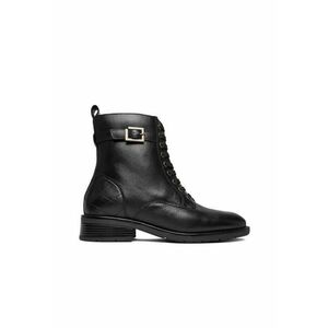 Botine dama piele naturala negru - Negru imagine