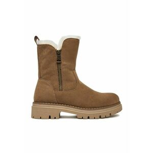 Botine dama - maro - textil - Maro imagine