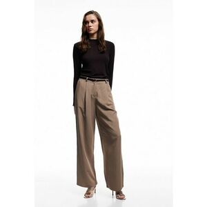 Bluza striata slim fit - Rosu/Visiniu imagine