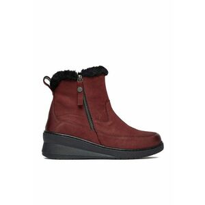 Botine dama visiniu - Rosu imagine