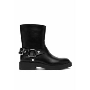 Botine dama CEO-90075 - Textil - Negru imagine