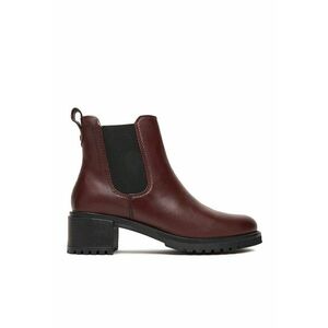 Botine dama CEO-WI23-TR24-02 - bordeaux - piele naturala imagine