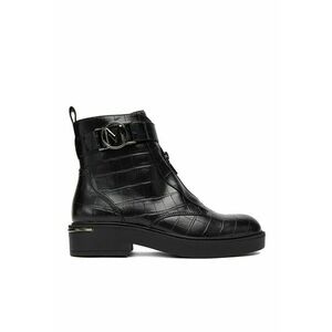 Ghete dama negre - material sintetic - CEO-MI001713643W-01 imagine