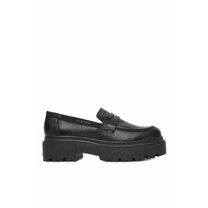 Mocasini dama - Raw - piele naturala - negru - Negru imagine