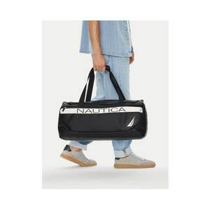 Geanta weekend barbati - neagra - 30x45cm imagine