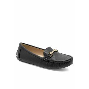 Mocasini dama material sintetic - negru - imagine