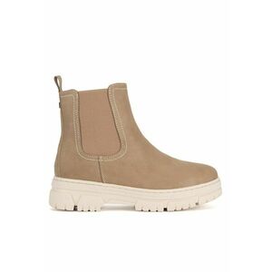 Botine dama - WS6385-01 - bej - material sintetic imagine