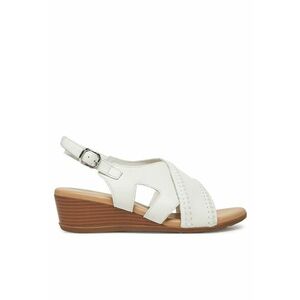 Sandale dama - WB-ELIA-03 - piele naturala - alb imagine