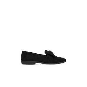 Mocasini dama negru - textil imagine