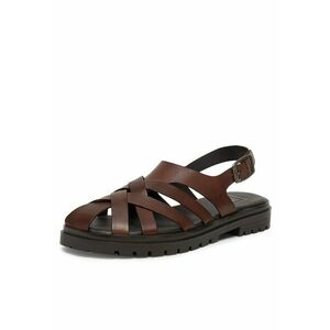 Sandale dama - WI34-23568-02 - piele naturala - maro imagine