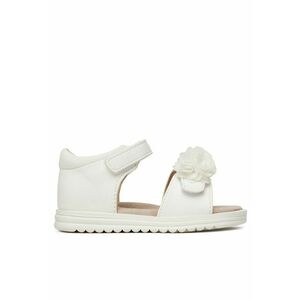 Sandale copii piele naturala - alb imagine