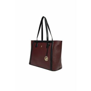 Geanta dama bordo - model C-BHPC-L-007-08 - material textil imagine