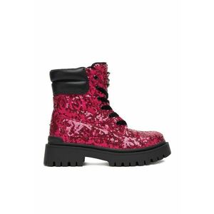 Ghete fete - negru/roz - imagine