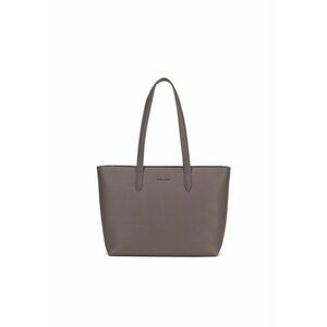 Geanta shopper de piele ecologica - Maro taupe imagine
