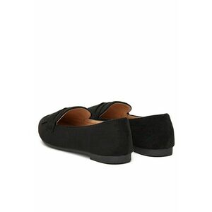 Mocasini dama - negru - textil - imagine
