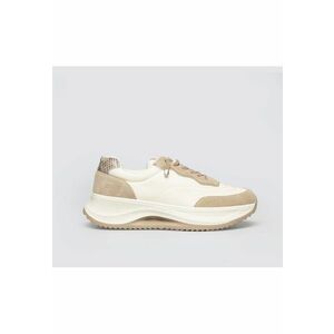 Pantofi sport cu insertii din piele intoarsa imagine