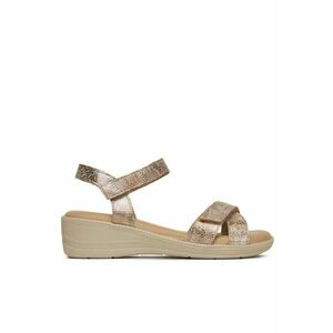 Sandale dama WI23-ESTER-02 - piele naturala - bej imagine