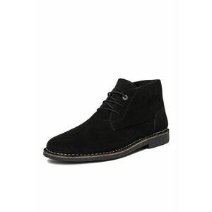 Ghete barbati - piele naturala - negru - CEO-HARLMEN-02 MI34 imagine