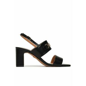 Sandale dama - cu toc - negru imagine