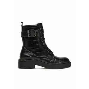 Ghete dama negre - material sintetic - CEO-MI001713543W-01 imagine
