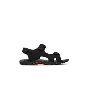 Sandale barbati MSS20463-01 - negru - sintetic imagine