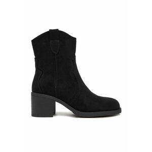 Botine dama negru - sintetic - CEO-HYF2T651S-1 imagine