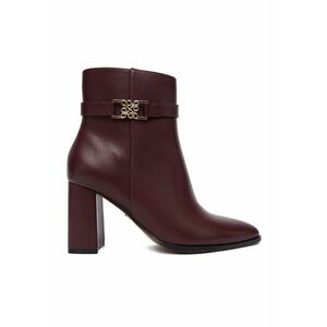 Botine dama CEO-NASIRA-01 - Textil - Bordeaux imagine