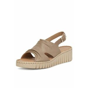 Sandale dama bej - Bej imagine