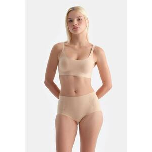 Boxeri modelatori fara cusaturi - Bej deschis imagine