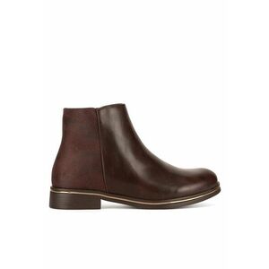 Botine dama WS6517-01 - maro - sintetic - imagine