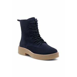 Botine dama - bleumarin - piele naturala KAP-C1045-01SB - imagine