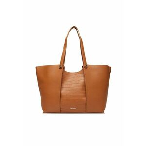 Geanta dama C-LX10146 - culoare bruna - material textil imagine