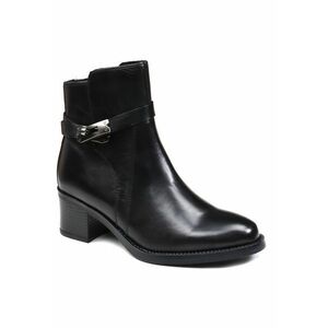 Ghete dama - piele naturala - VB26 4207 - Negru imagine