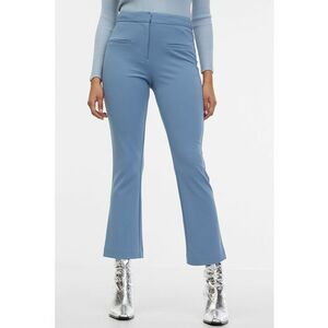 Pantaloni cu croiala kick flared - Albastru deschis imagine