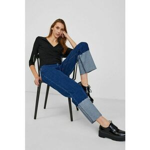 Bluza cu maneci 3/4 - Negru imagine