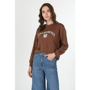 Bluza sport cu text si maneci cazute imagine