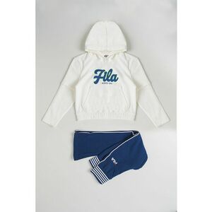 Trening din amestec de bumbac Capsule Fila - Alb/Bleumarin imagine