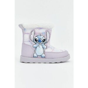 Ghete de iarna cu model Stitch - Roz pal/Albastru deschis/Lila pal imagine