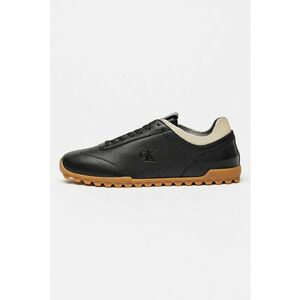 Pantofi sport cu garnituri din piele Runner - Negru imagine