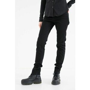 Blugi slim fit cu model cu 5 buzunare - Negru imagine