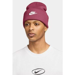 Caciula unisex cu logo brodat Peak - Rosu imagine