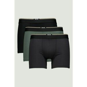Set de boxeri cu banda logo in talie - 3 perechi - Negru/Verde pal/Gri antracit imagine