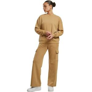 Bluza de trening lejera cu maneci cazute - Bej imagine