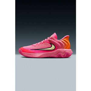 Pantofi Giannis Immortality 4 cu logo contrastant - pentru baschet - Roz aprins/Galben pal/Portocaliu mandarina imagine